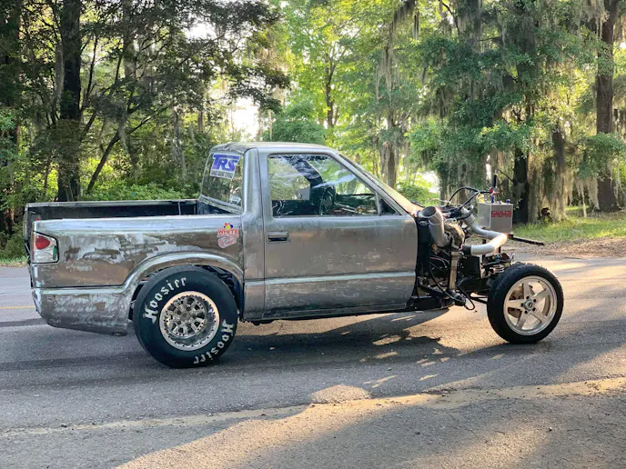 no prep, drag racing, small tire