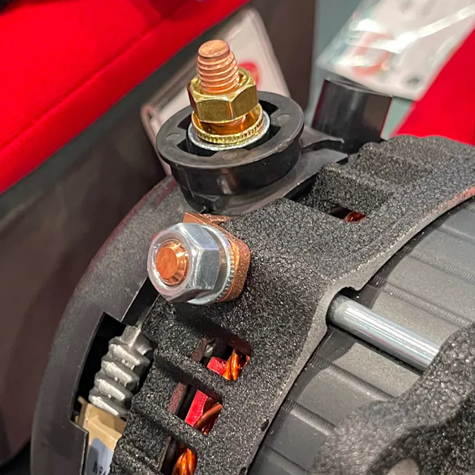 Powermaster Performance alternator ground stud