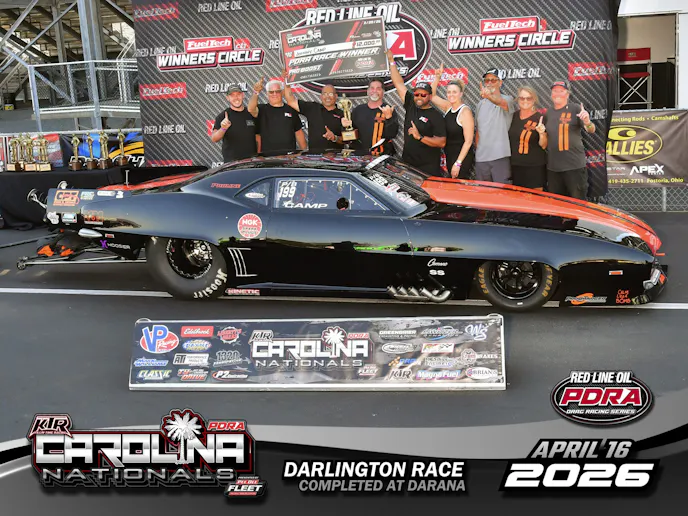 Johnny Camp. 2026 PDRA Carolina Nationals. ProBoost Winner.